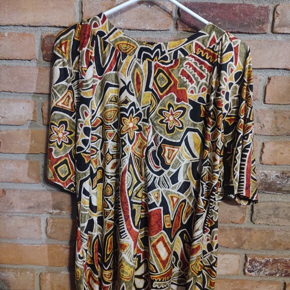 NWT Ladies Plus Size Susan Lawrence Top 3X - Picture 2 of 2
